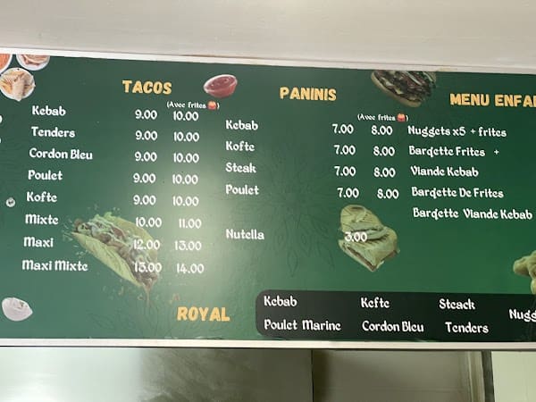 Restaurant volvic Kebab à Volvic, France