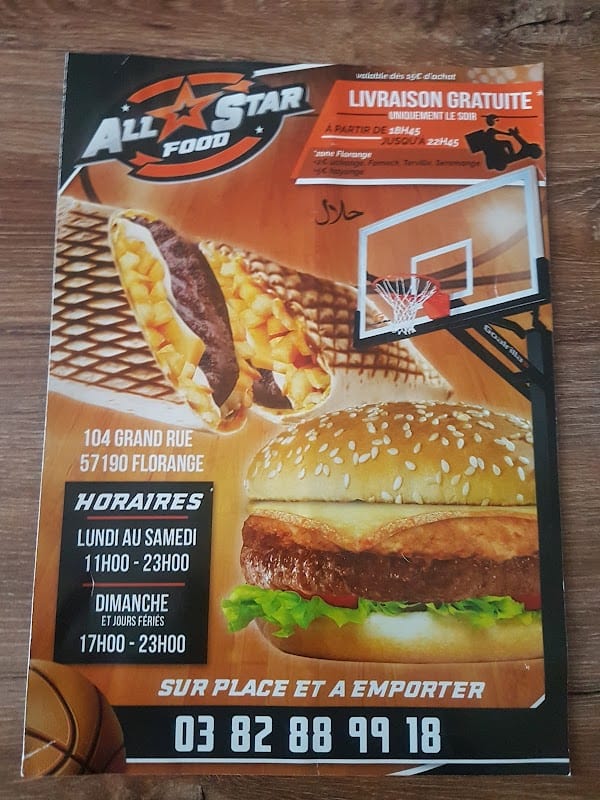 Restaurant All Star Food à Florange, France