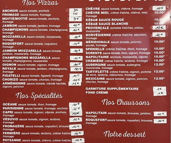 Restaurant Au Petit Naples à Les Pennes-Mirabeau, France