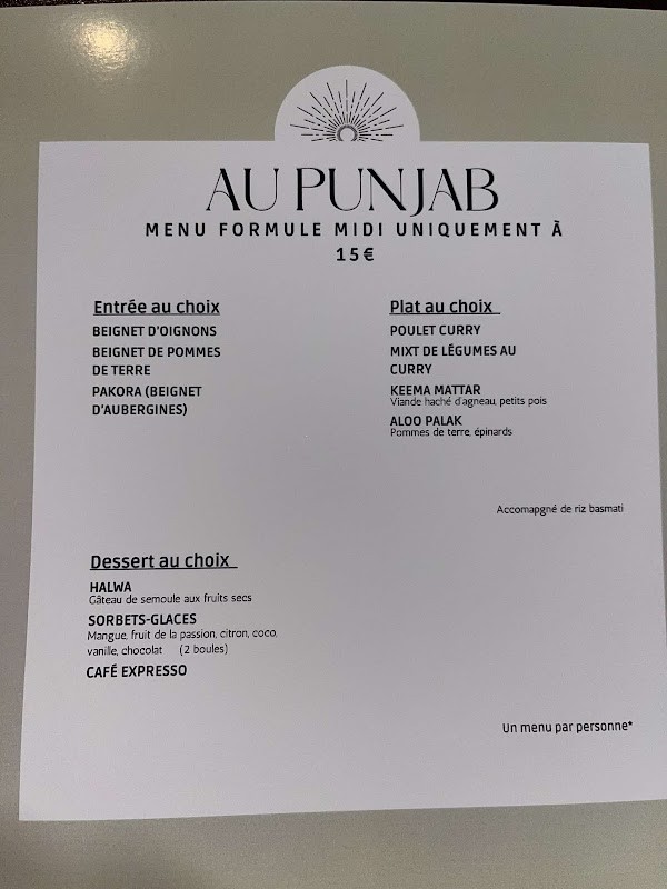 Restaurant Au punjab à Illkirch-Graffenstaden, France