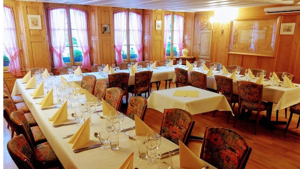 Restaurant Auberge de la Halle à Gruyères, Suisse