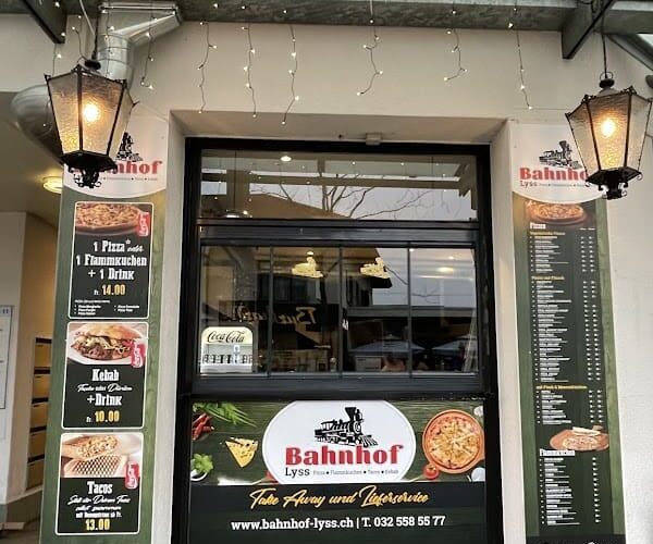 Restaurant Bahnhof Lyss – Take Away & Lieferservice à Lyss, Suisse