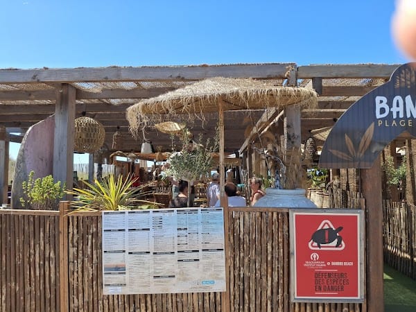 Restaurant Bamboo Beach à Le Grau-du-Roi, France