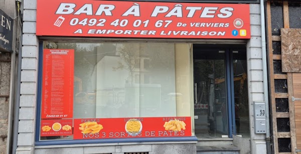 Restaurant Bar à Pâtes de Verviers à Verviers, Belgique