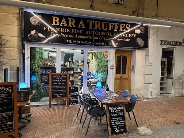 Restaurant Bar à truffes à Bandol, France