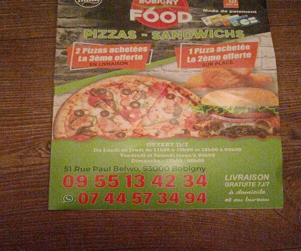 Restaurant BOBIGNY FOOD à Bobigny, France