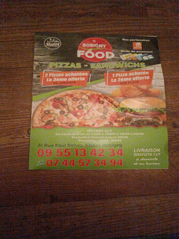 Restaurant BOBIGNY FOOD à Bobigny, France
