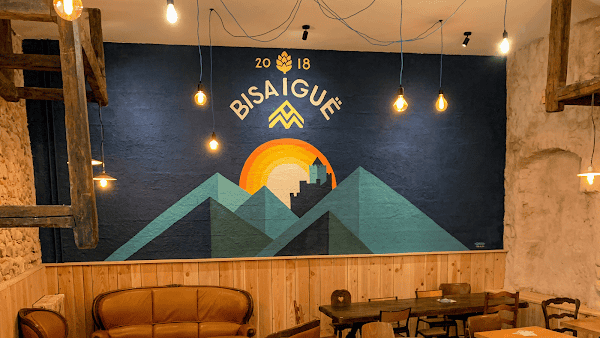 Restaurant Brasserie Bisaiguë, bières artisanales, visites et bar de dégustation en Alsace à Kaysersberg-Vignoble, France