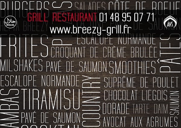 Restaurant Breezy Grill à Bobigny, France