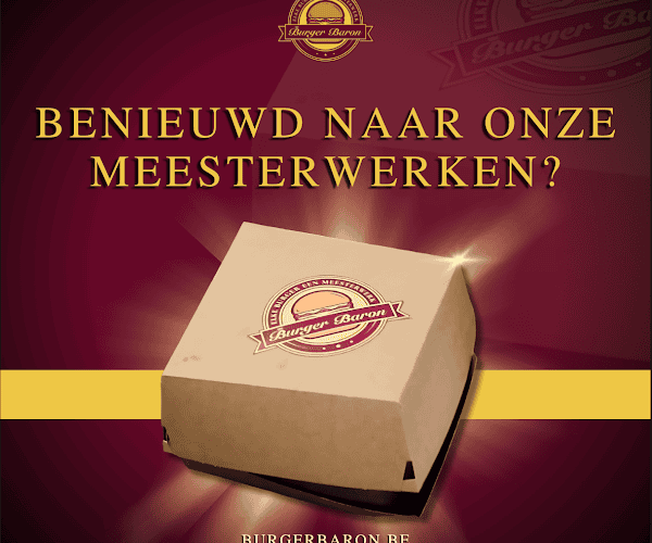 Restaurant Burger Baron à Berlare, Belgique