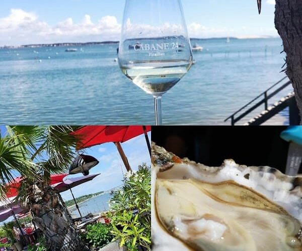Restaurant CABANE 24 degustation Huîtres Téchoueyres à Lège-Cap-Ferret, France