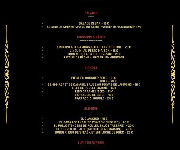 Restaurant Casa Loca à Carcans, France