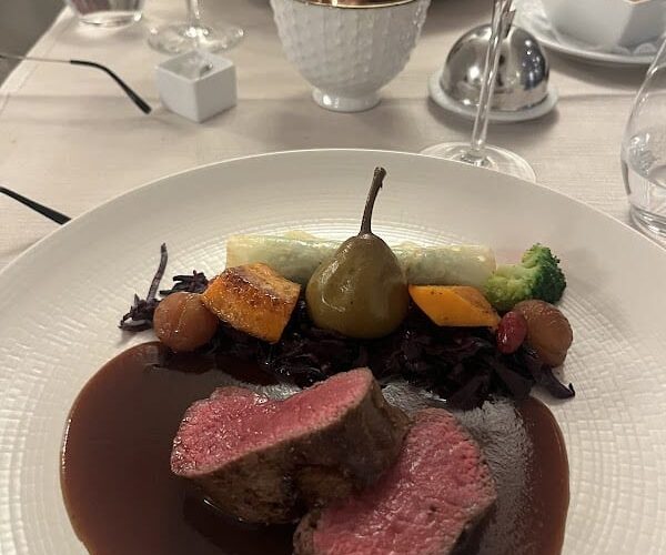 Restaurant Cheval blanc à Bulle, Suisse