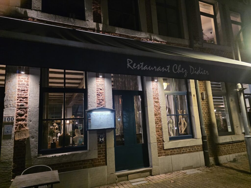 Restaurant Chez Didier à Verviers, Belgique