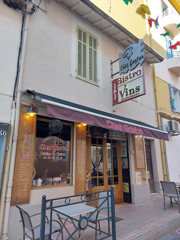Restaurant Chez Gaston à Saint-Raphaël, France