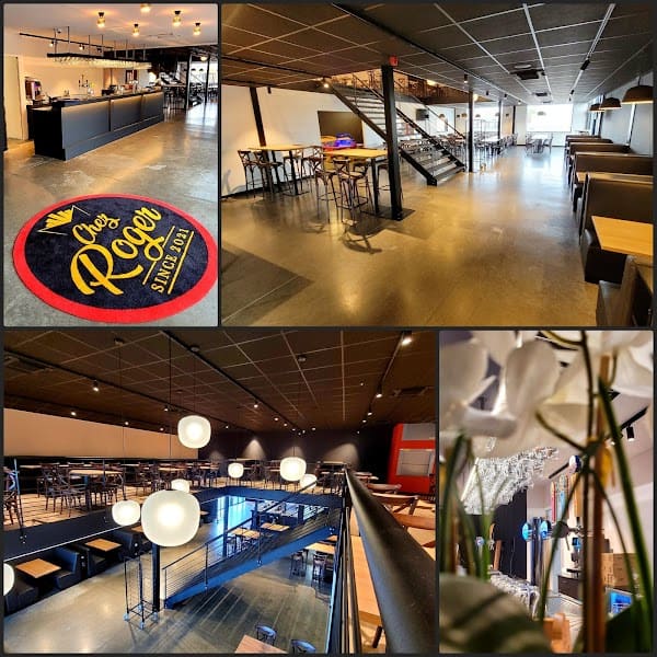 Restaurant Chez Roger, Friterie et plats belges à Ciney, Belgique