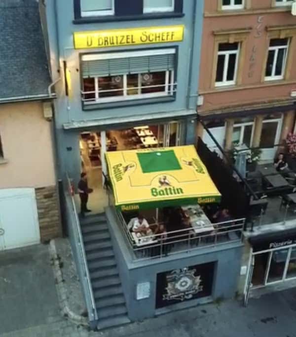 Restaurant D’Brutzel Schëff à Remich, Luxembourg