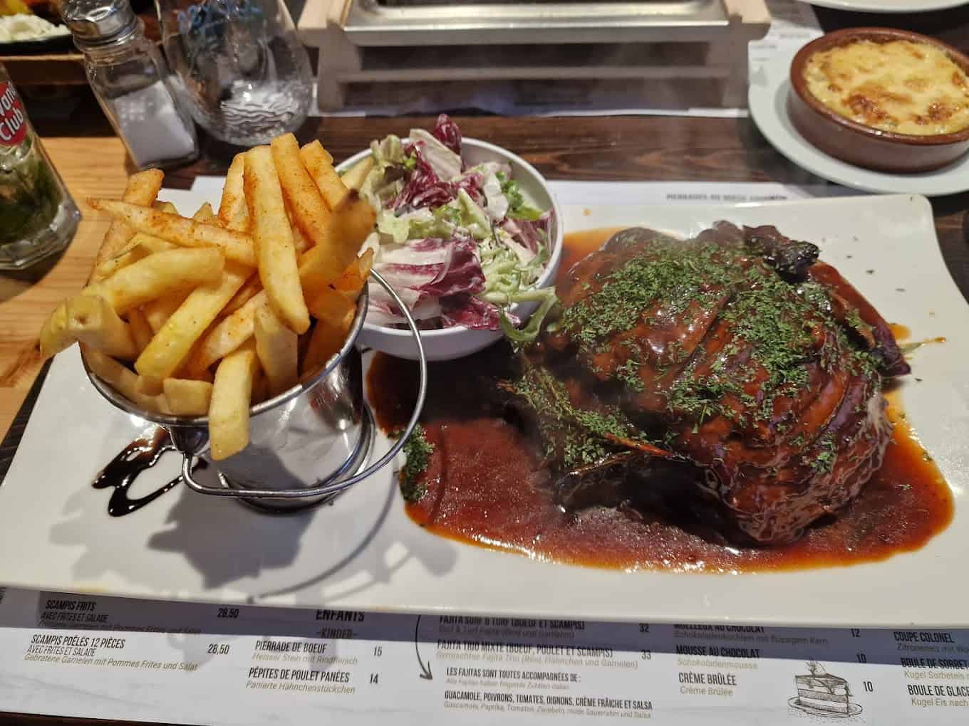 Restaurant D’Brutzel Schëff à Remich, Luxembourg