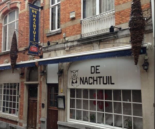Restaurant De Nachtuil à Louvain, Belgique