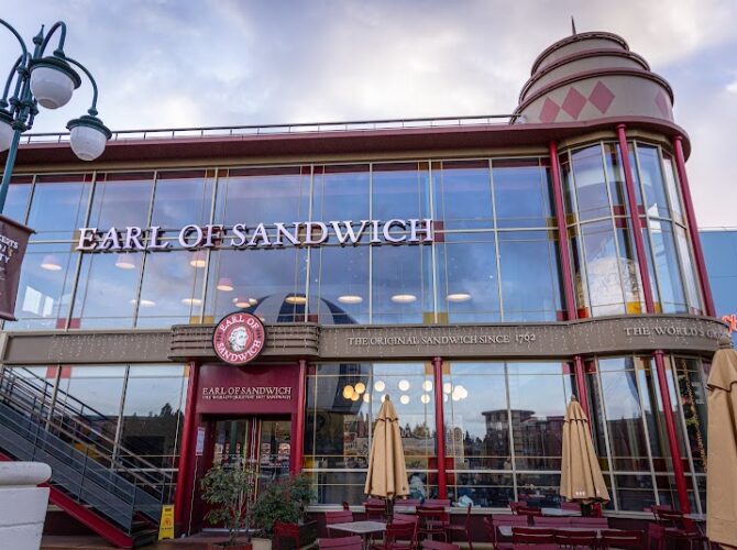 Restaurant Earl of Sandwich à Paris, France