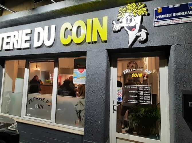 Restaurant Friterie du coin à Morlanwelz, Belgique