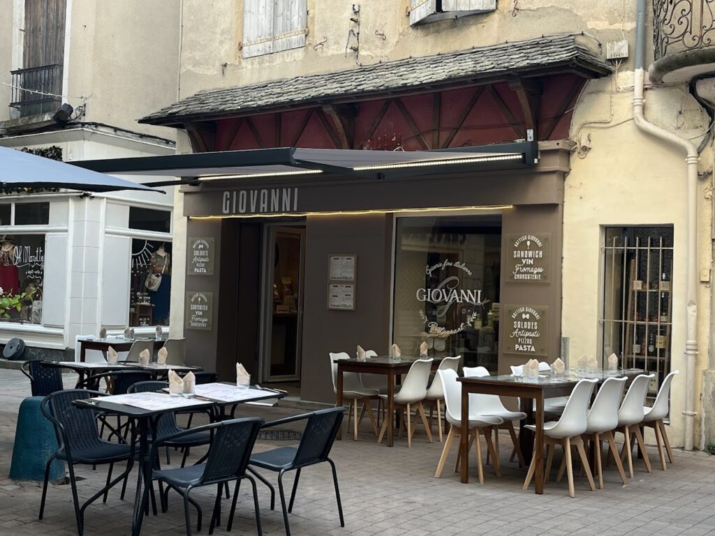 Restaurant Giovanni à Millau, France