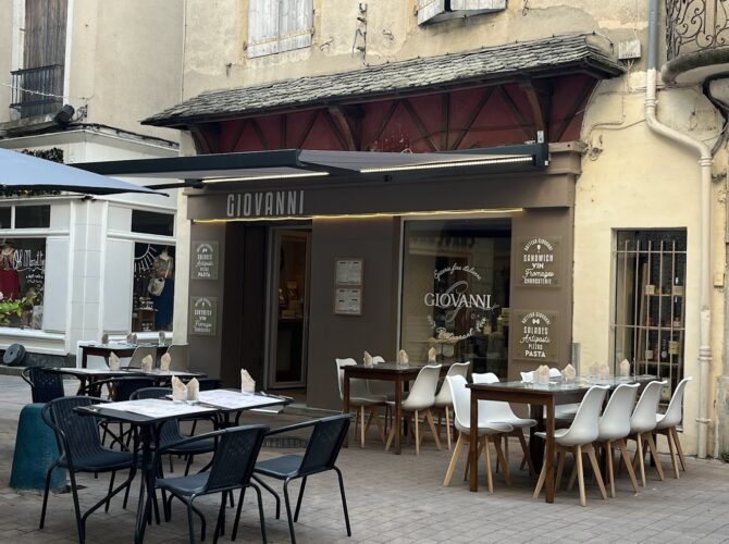 Restaurant Giovanni à Millau, France