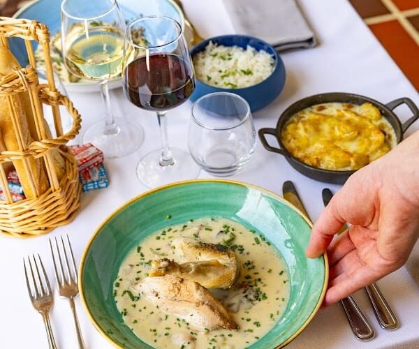 Restaurant Hotel La Mère Poulard à Le Mont-Saint-Michel, France