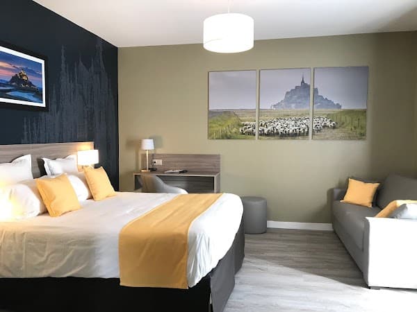 Hôtel – restaurant Les Treize Assiettes – Baie du Mont-Saint-Michel à Le Val-Saint-Père, France