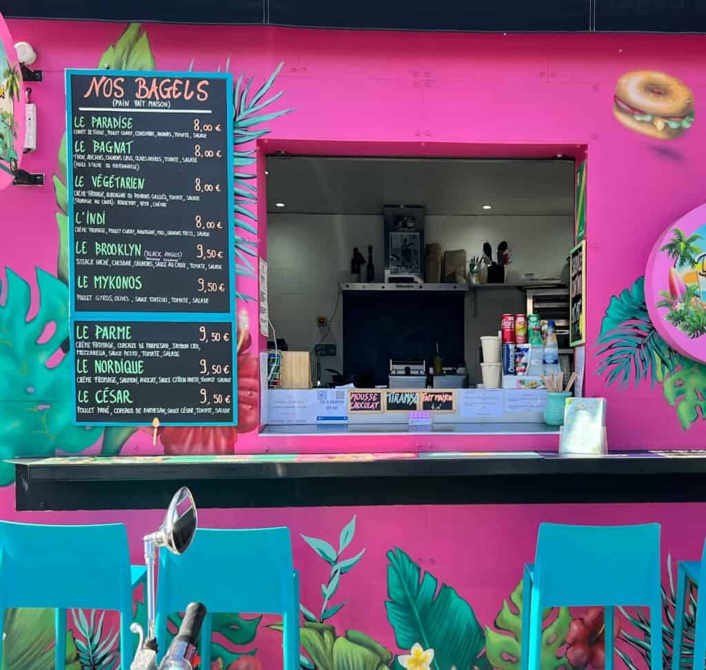 bagel  – Bagel Paradise – La Réunion – Saint-Paul