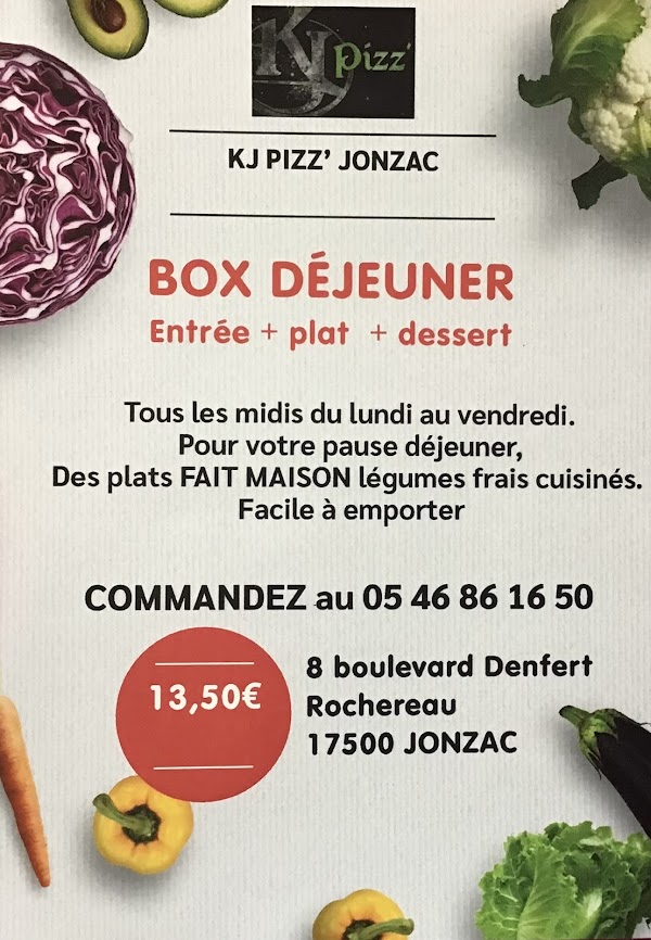 Restaurant KJ PIZZ’ JONZAC à Jonzac, France