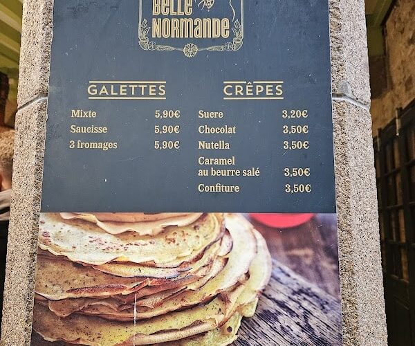 Restaurant La Belle Normande à Le Mont-Saint-Michel, France