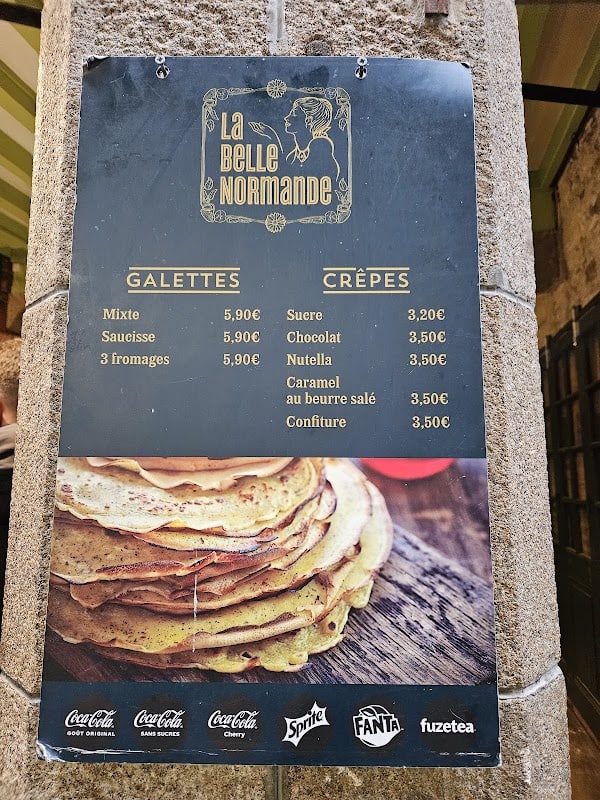 Restaurant La Belle Normande à Le Mont-Saint-Michel, France