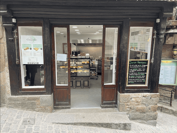 Restaurant La Coquille à Le Mont-Saint-Michel, France
