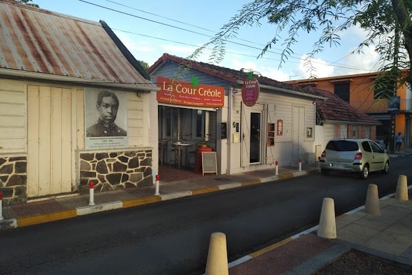 Restaurant La Cour Créole à Sainte-Anne, Martinique