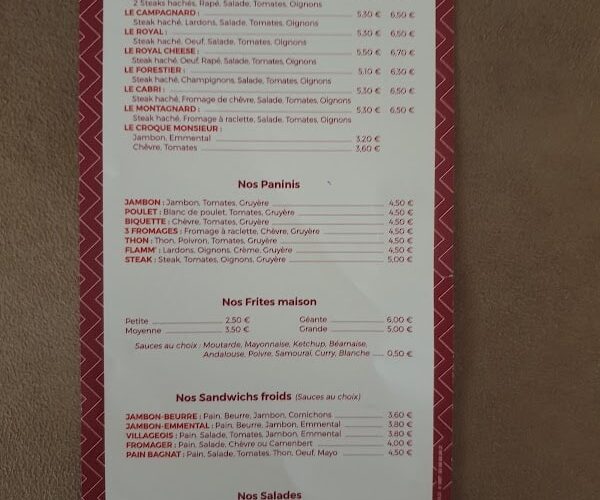 Restaurant La p’tite pause à Verdun, France