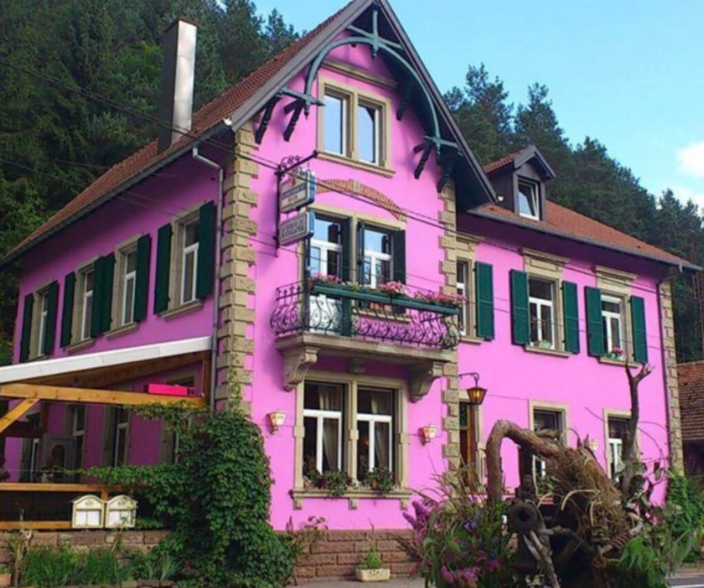 Restaurant La rose des bois à Garrebourg, France