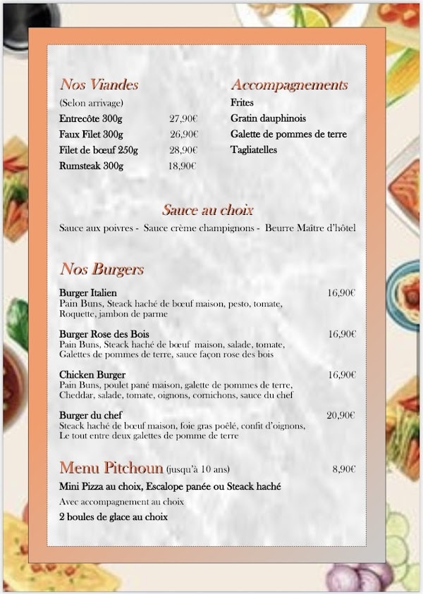 Restaurant La rose des bois à Garrebourg, France