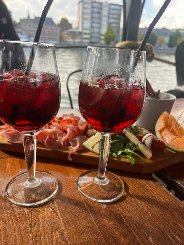 Restaurant La terrasse des Lilas à Huy, Belgique