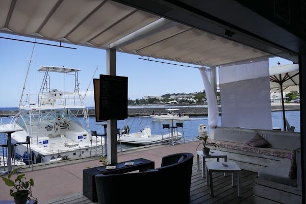 Restaurant La Voile Blanche à Saint-Gilles les Bains, La Réunion