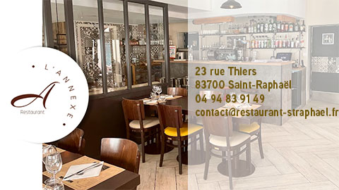 Restaurant L’Annexe à Saint-Raphaël, France