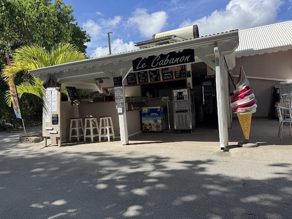Restaurant Le Cabanon à Sainte-Anne, Guadeloupe