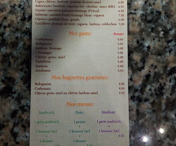 Restaurant Le Faubourg à Virton, Belgique