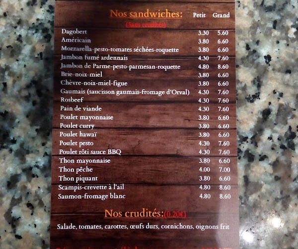 Restaurant Le Faubourg à Virton, Belgique