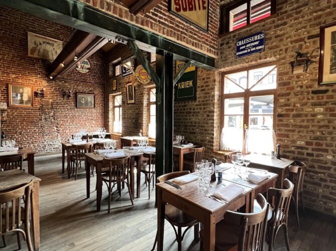 Restaurant Le petit pont à Uccle, Belgique