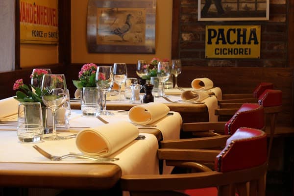 Restaurant Le Pigeon Noir à Uccle, Belgique