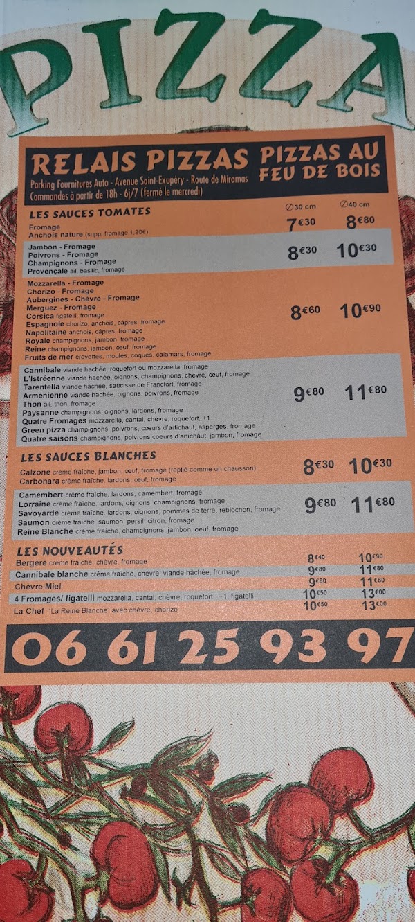 Restaurant Le relais pizza à Istres, France