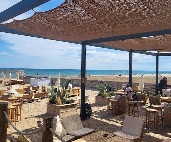 Restaurant L’Hospitalet Beach à Narbonne, France