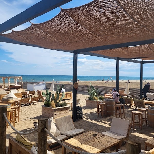 Restaurant L’Hospitalet Beach à Narbonne, France