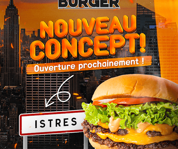 Restaurant Notorious Burger à Istres, France